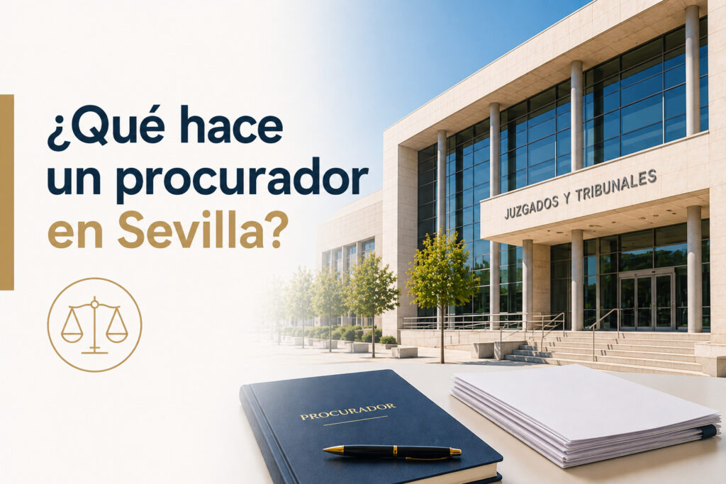 Procurador de los tribunales en Sevilla
